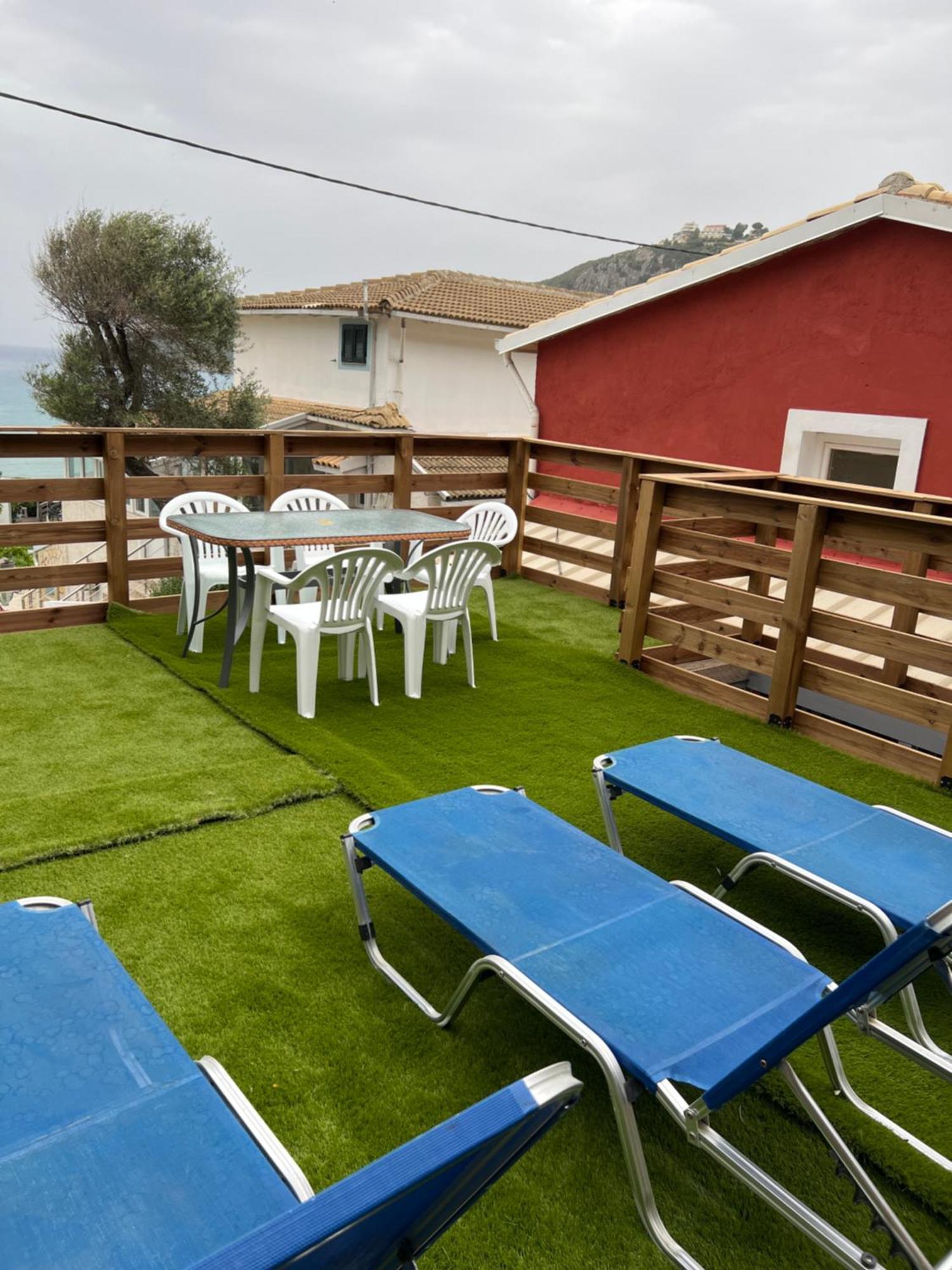 Hamre Apartments Agios Georgios Pagon Exterior foto